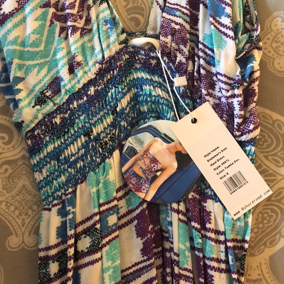 MAXI DRESS IN TUMBA GEO - Picture 6 of 6